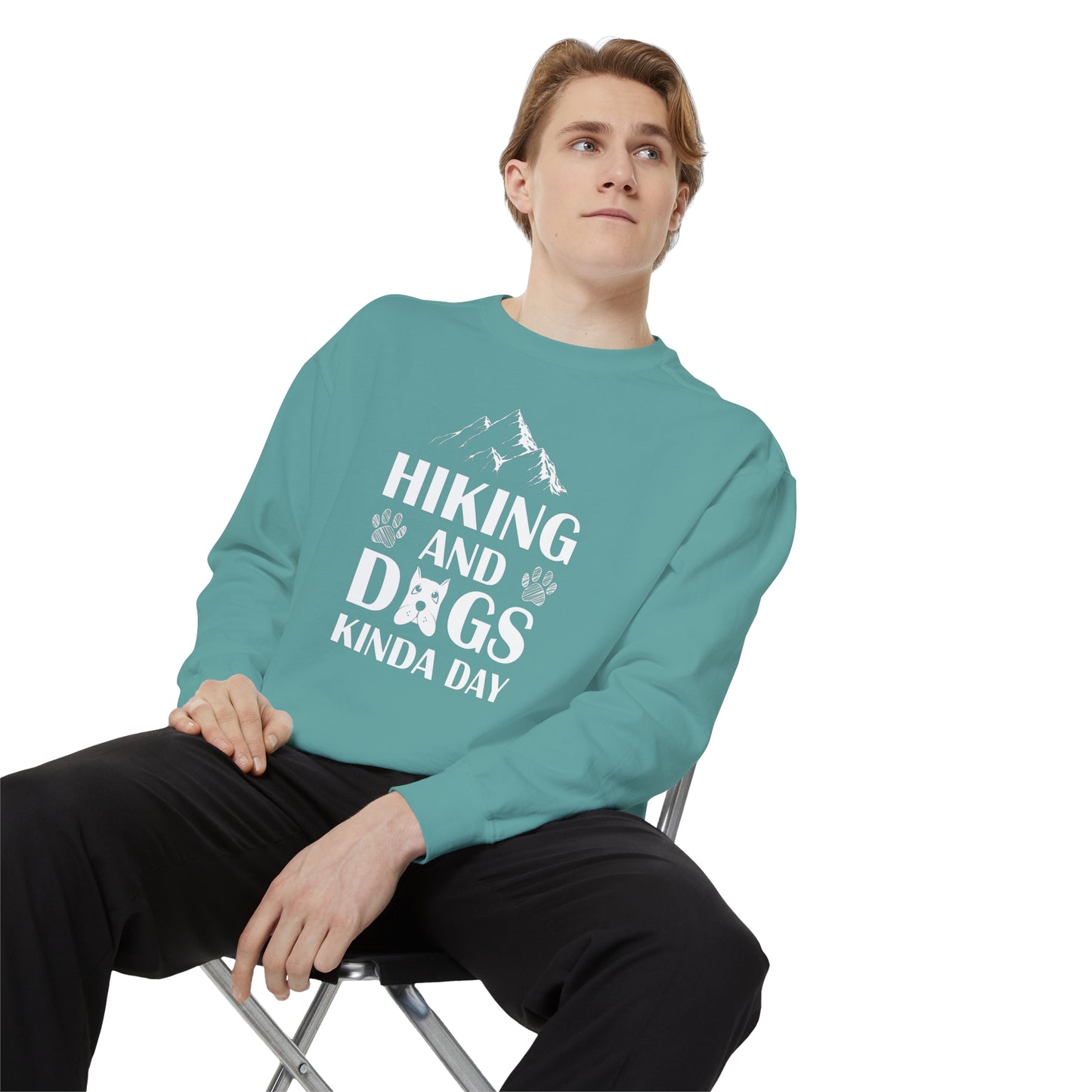 Hiking And Dogs Kinda Day Sweatshirt