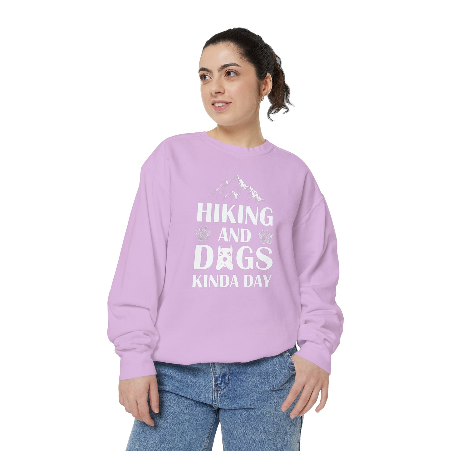 Hiking And Dogs Kinda Day Sweatshirt