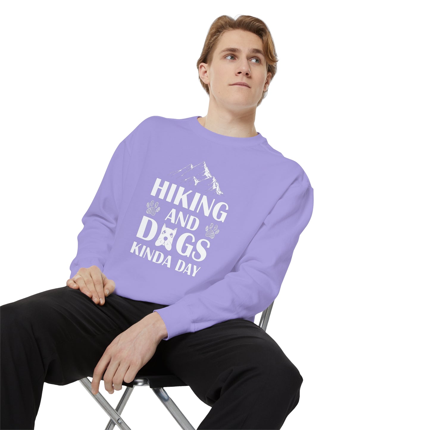 Hiking And Dogs Kinda Day Sweatshirt