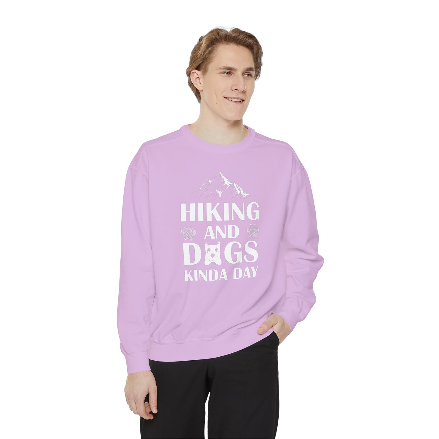 Hiking And Dogs Kinda Day Sweatshirt