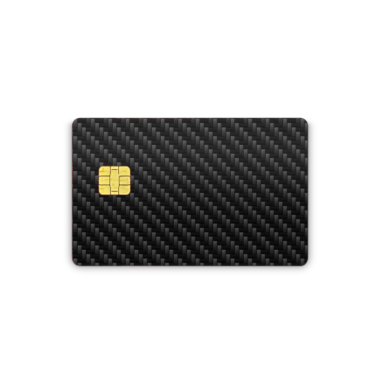 Credit Card Vinyl Skins Black Carbon Fiber