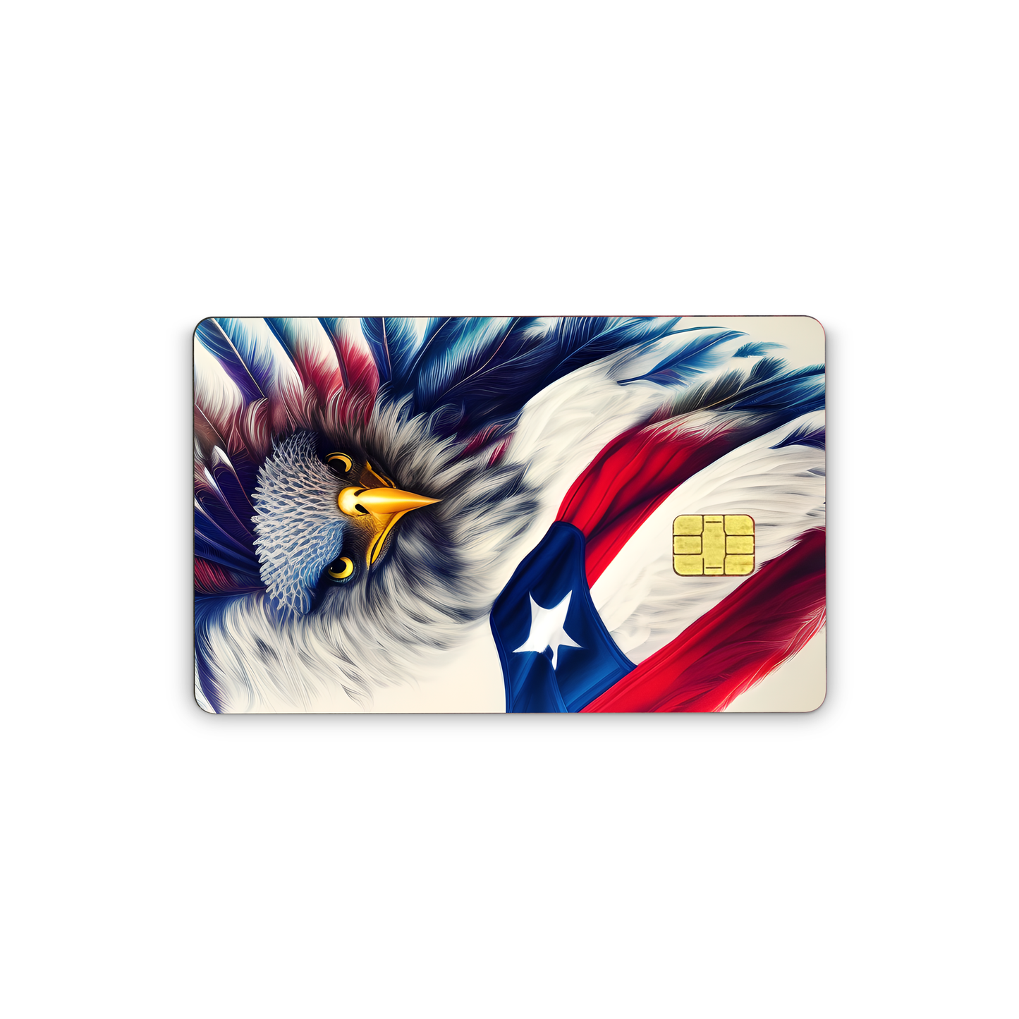 Credit Card Vinyl Skins American Flag Eagle