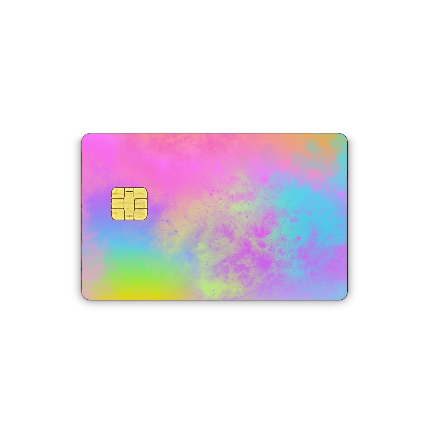 Credit Card Vinyl Skins Neon Dust