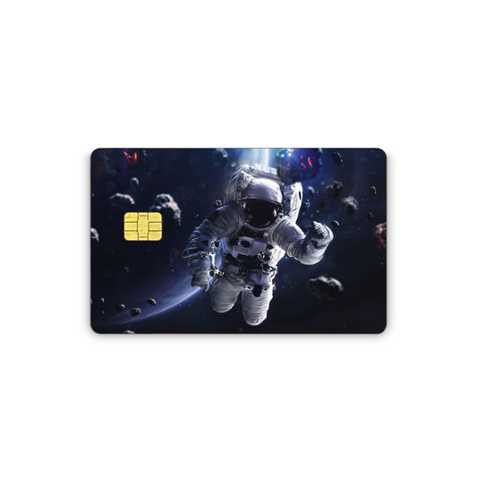 Credit Card Vinyl Skins Spaceman