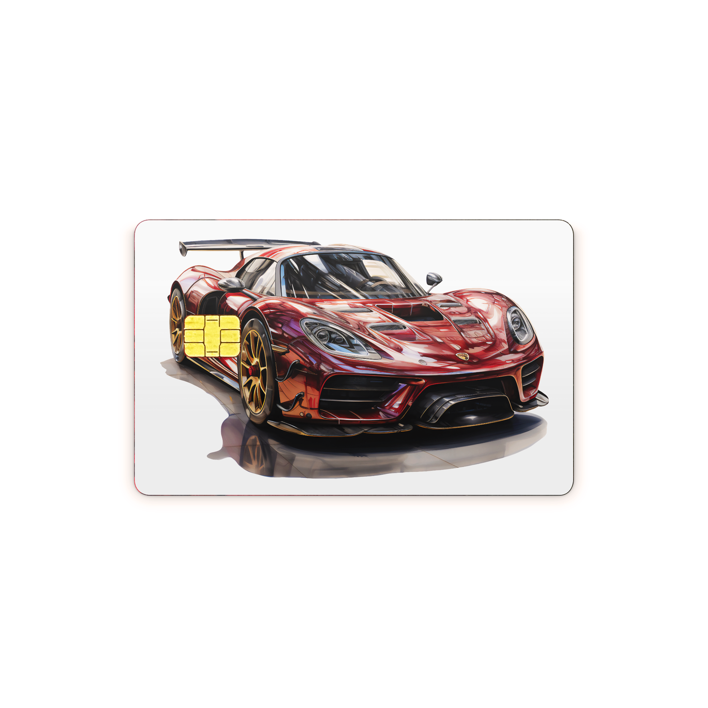 Credit Card Vinyl Skins Supercar