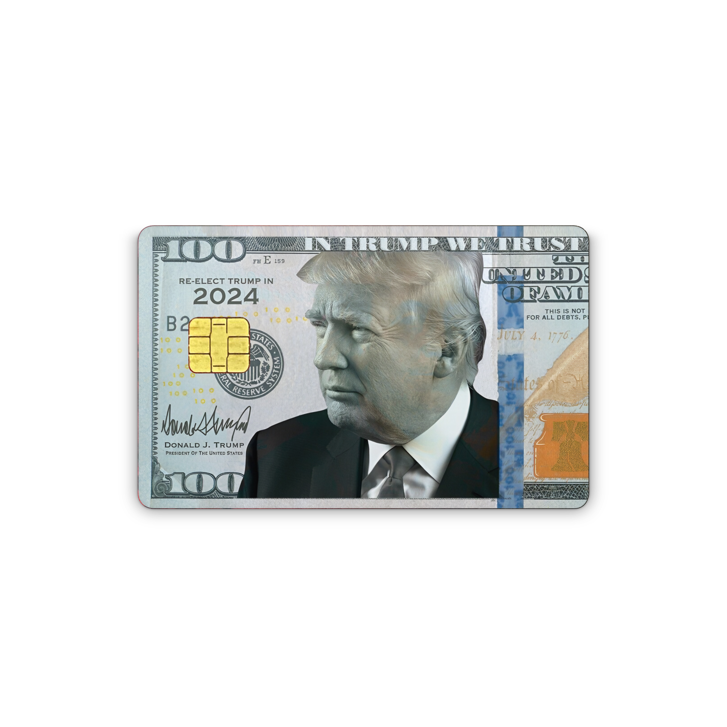 Credit Card Vinyl Skins Trump Card