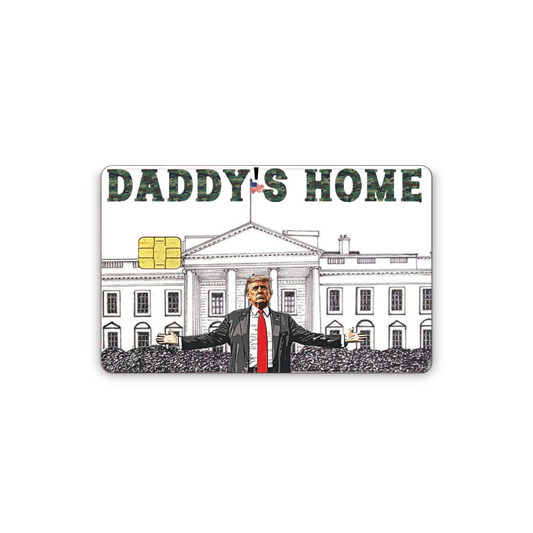 Credit Card Vinyl Skins Trump Daddy's Home