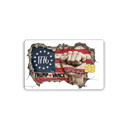 Credit Card Vinyl Skins Trump Vance We The People