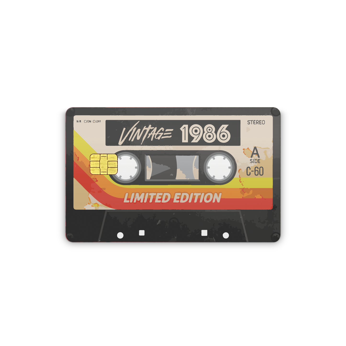 Credit Card Vinyl Skins Vintage 1986