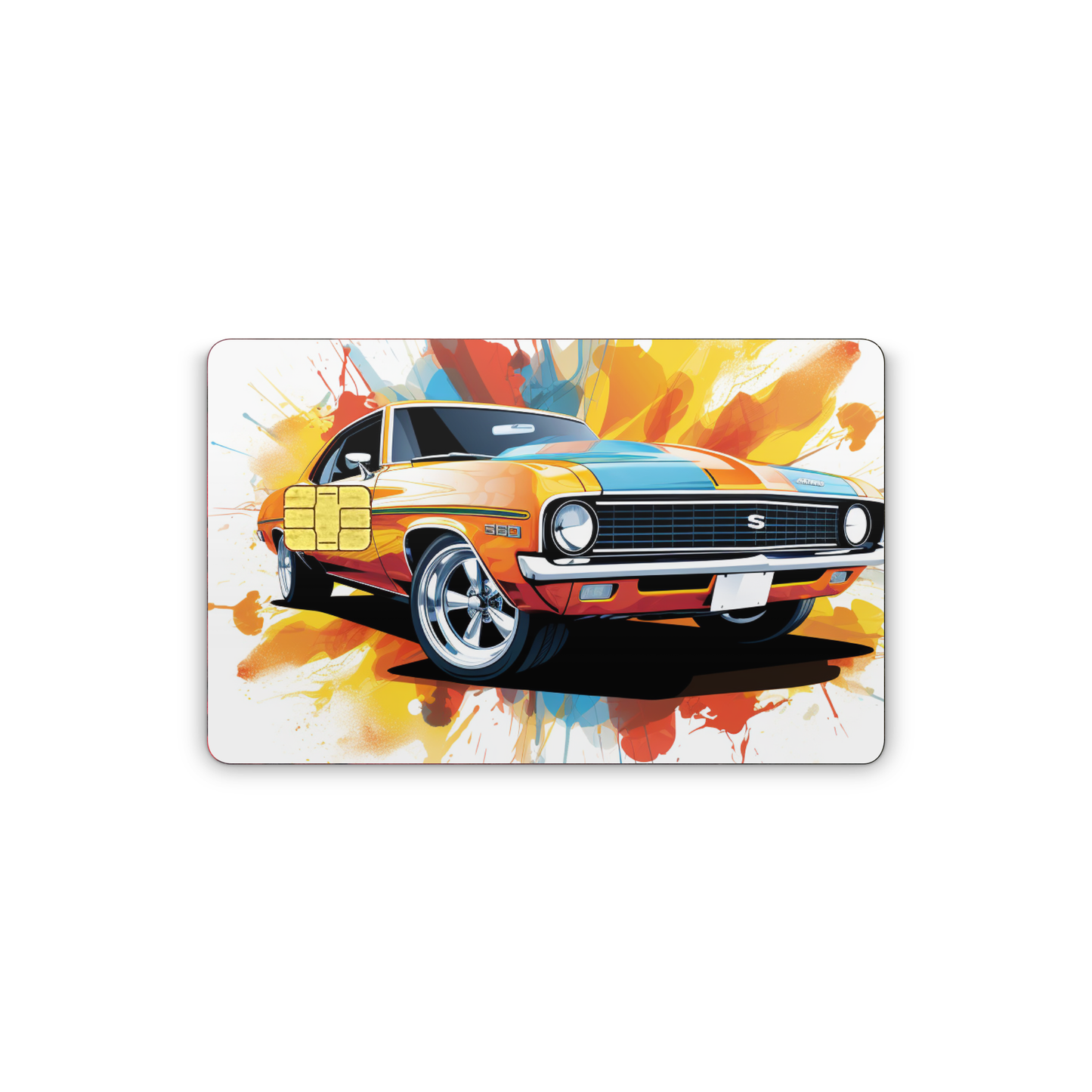 Credit Card Vinyl Skins American Muscle Car