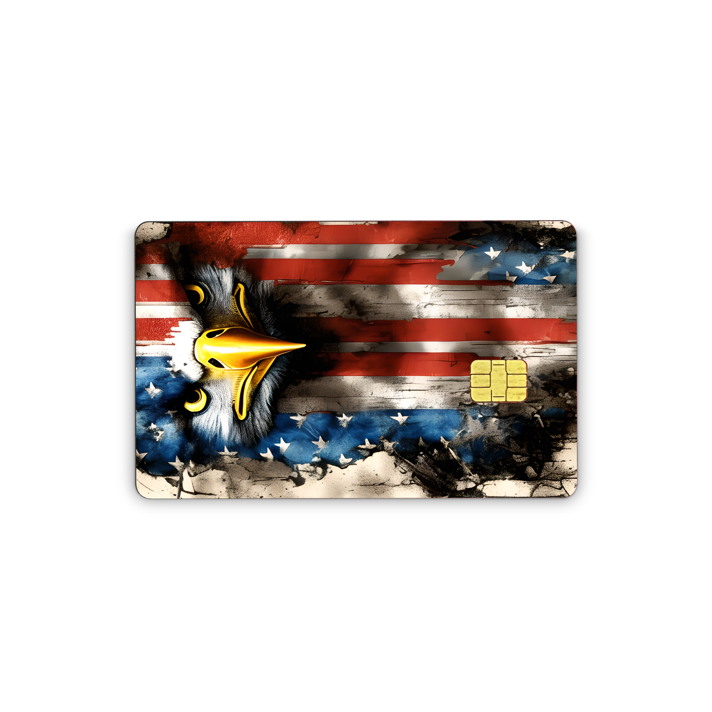 Credit Card Vinyl Skins American Flag Eagle