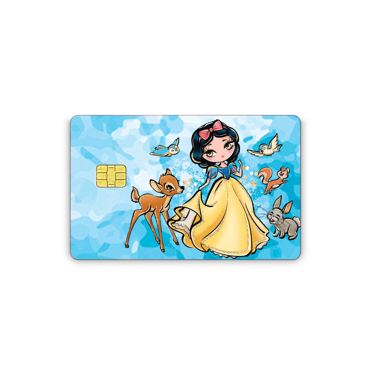 Credit Card Vinyl Skins Princess Decal