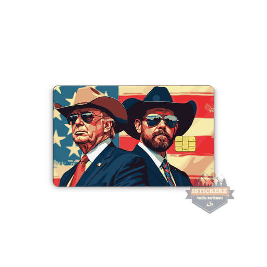 Credit Card Vinyl Skins Trump Vance