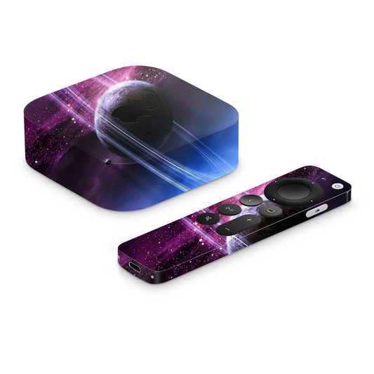 Apple TV 4K Vinyl Skins Galaxy