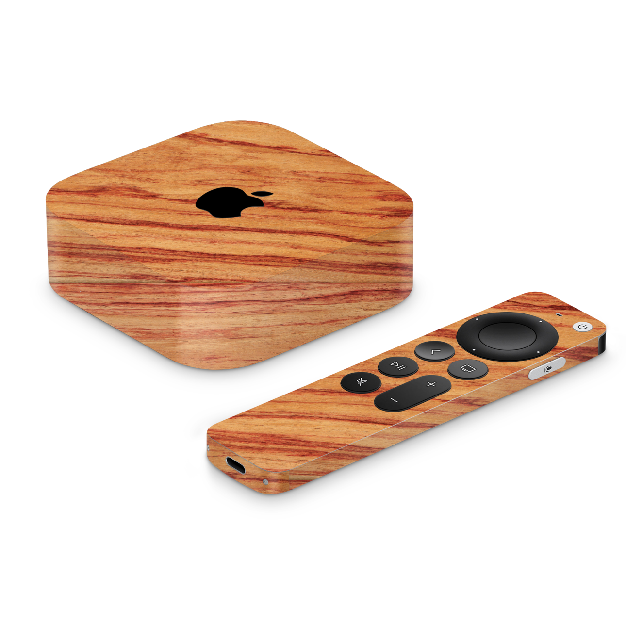 Vinyl Wrap Hardwood Compatible With Apple TV 4K