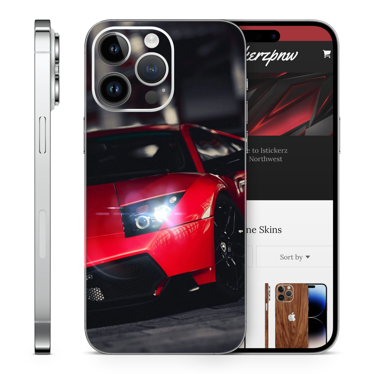 Lamborghini Vinyl Skins Compatible With Iphone