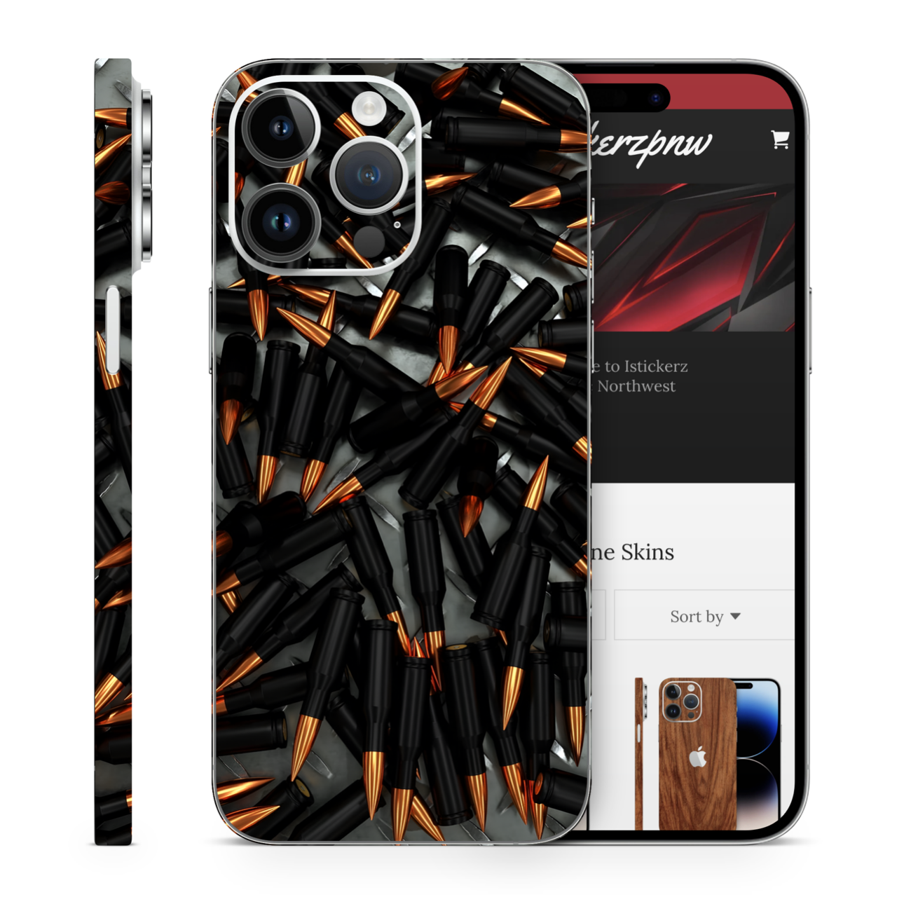Ammo Vinyl Skins Compatible With Iphone