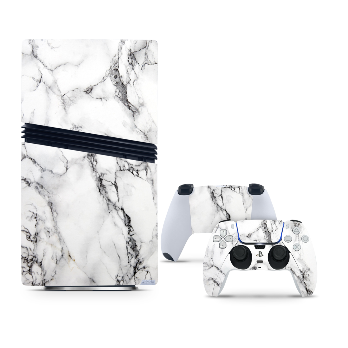 Vinyl Skins Marble Wrap Compatible with PS5 Pro
