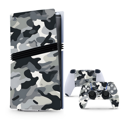 Vinyl Skins Camo Compatible with PS5 Pro