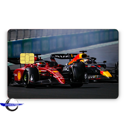 Credit Card Vinyl Skins Formula 1 Racing