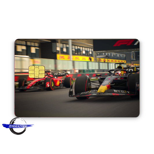 Credit Card Vinyl Skins Formula 1 Racing