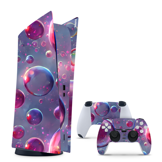 Vinyl Skins Bubbles Wrap Compatible with PS5