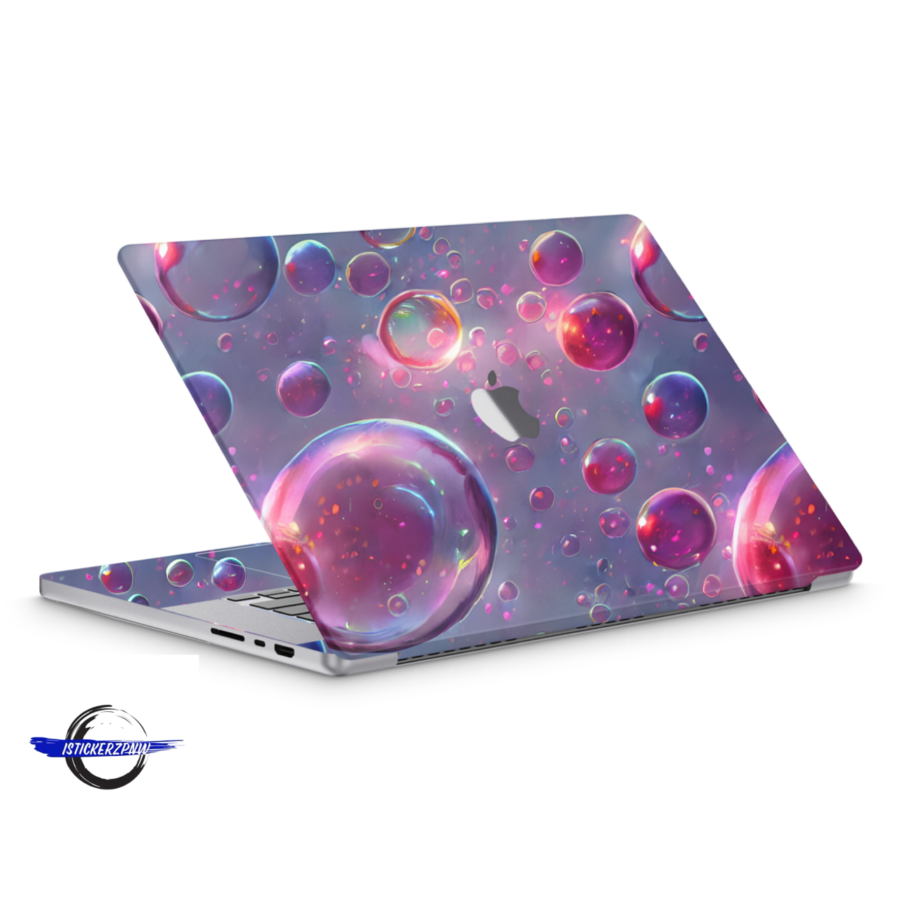 Bubbles Vinyl Wrap Skins Compatible with MacBook Pro