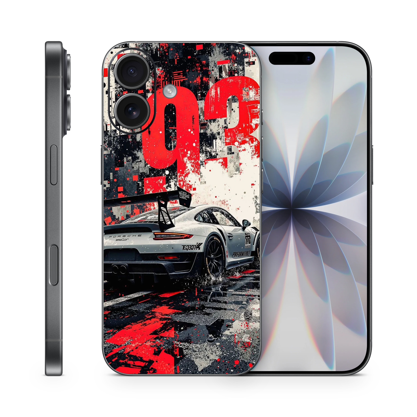 Auto Racing Phone Skins Compatible With Iphone