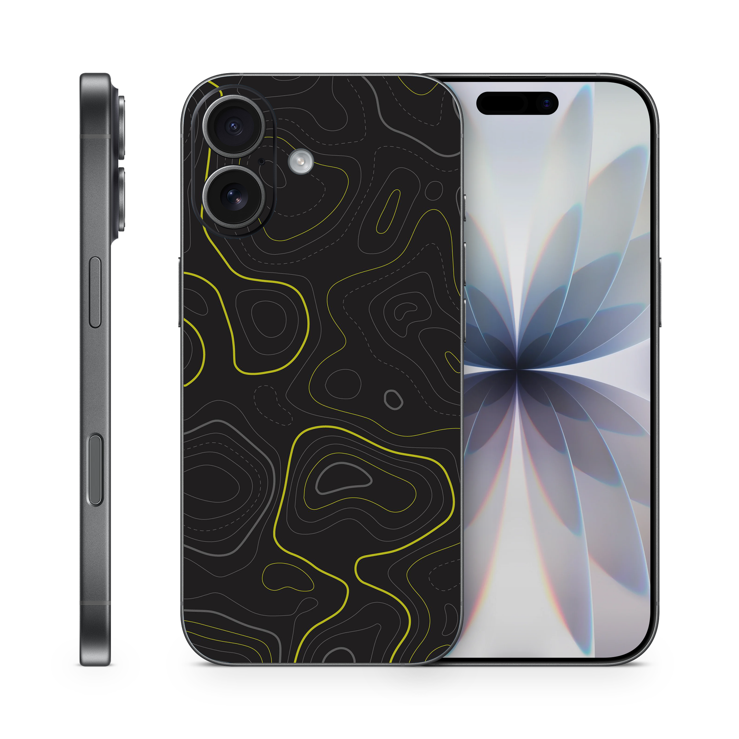 Topographic Phone Skins Compatible With Iphone