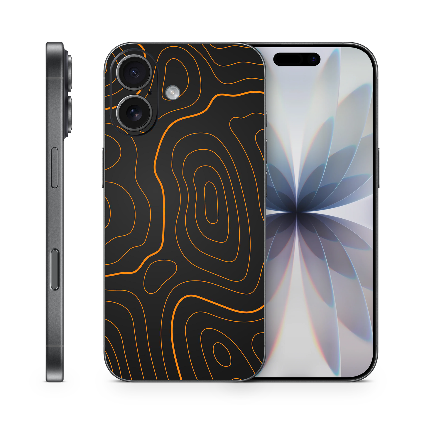 Topographic Phone Skins Compatible With Iphone