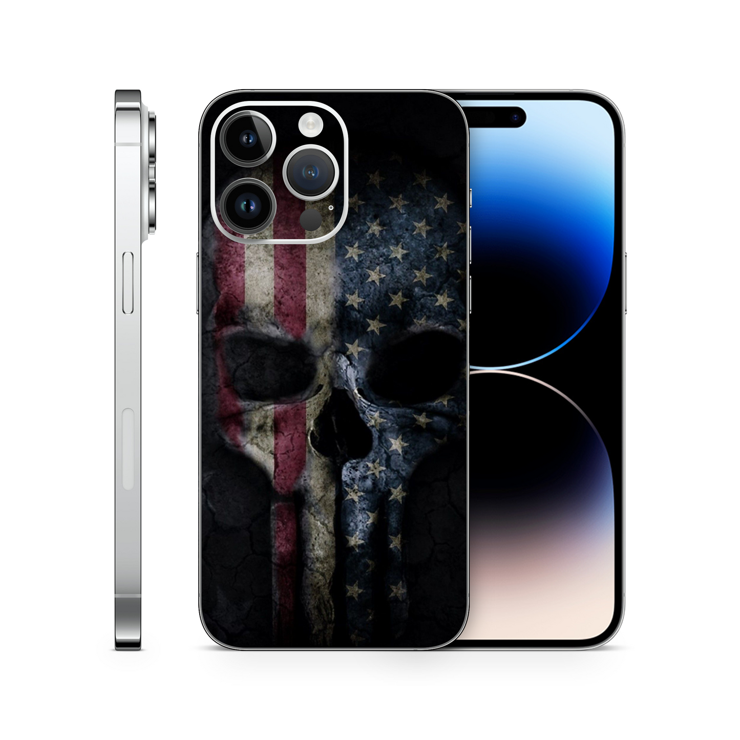 Punisher Vinyl Skins Compatible With Iphone