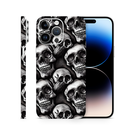 Skulls Vinyl Skins Compatible With Iphone