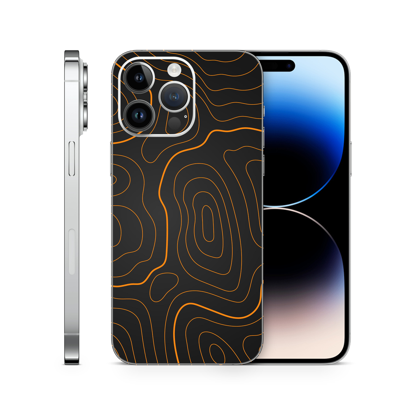 Topographic Phone Skins Compatible With Iphone
