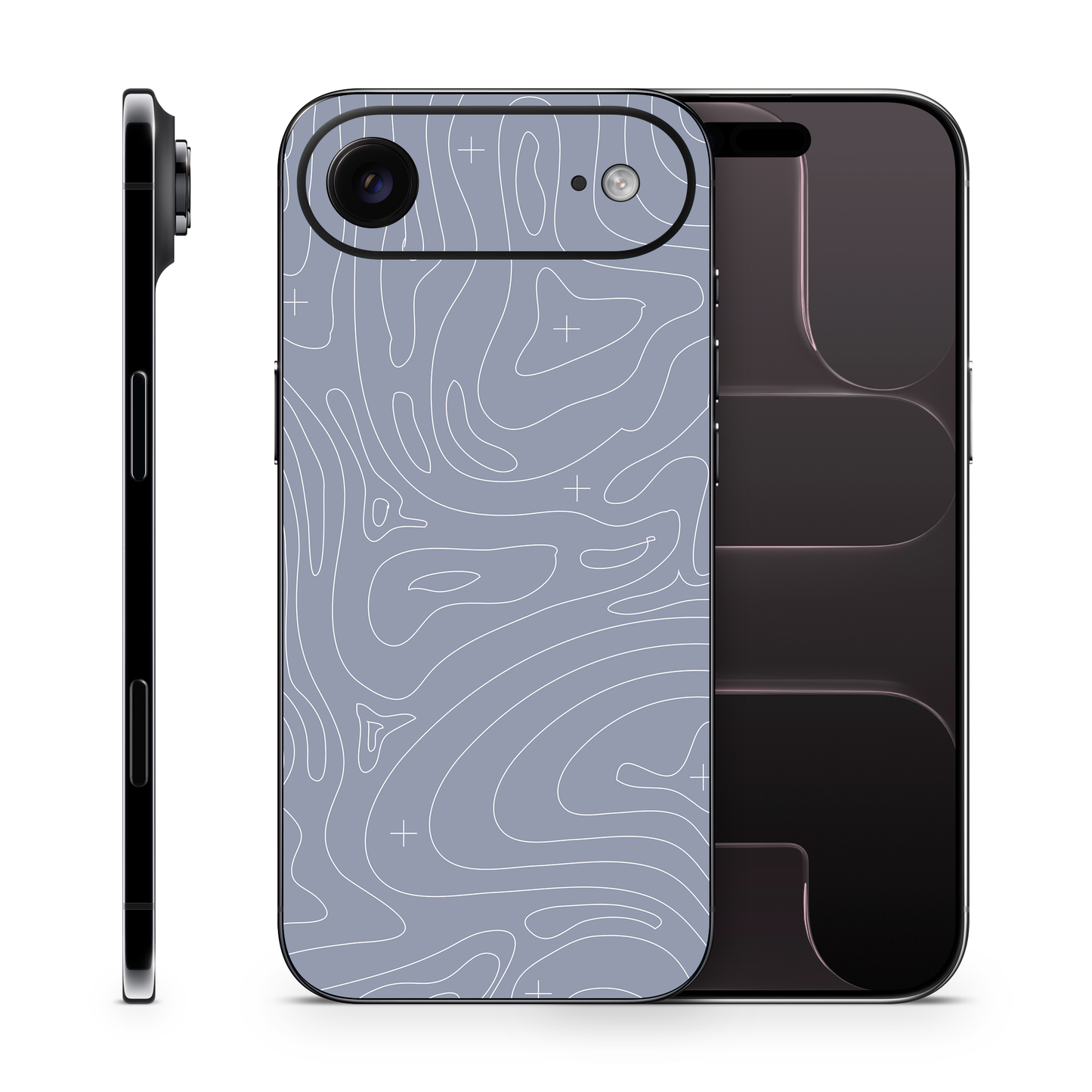 Topographic Phone Skins Compatible With Iphone