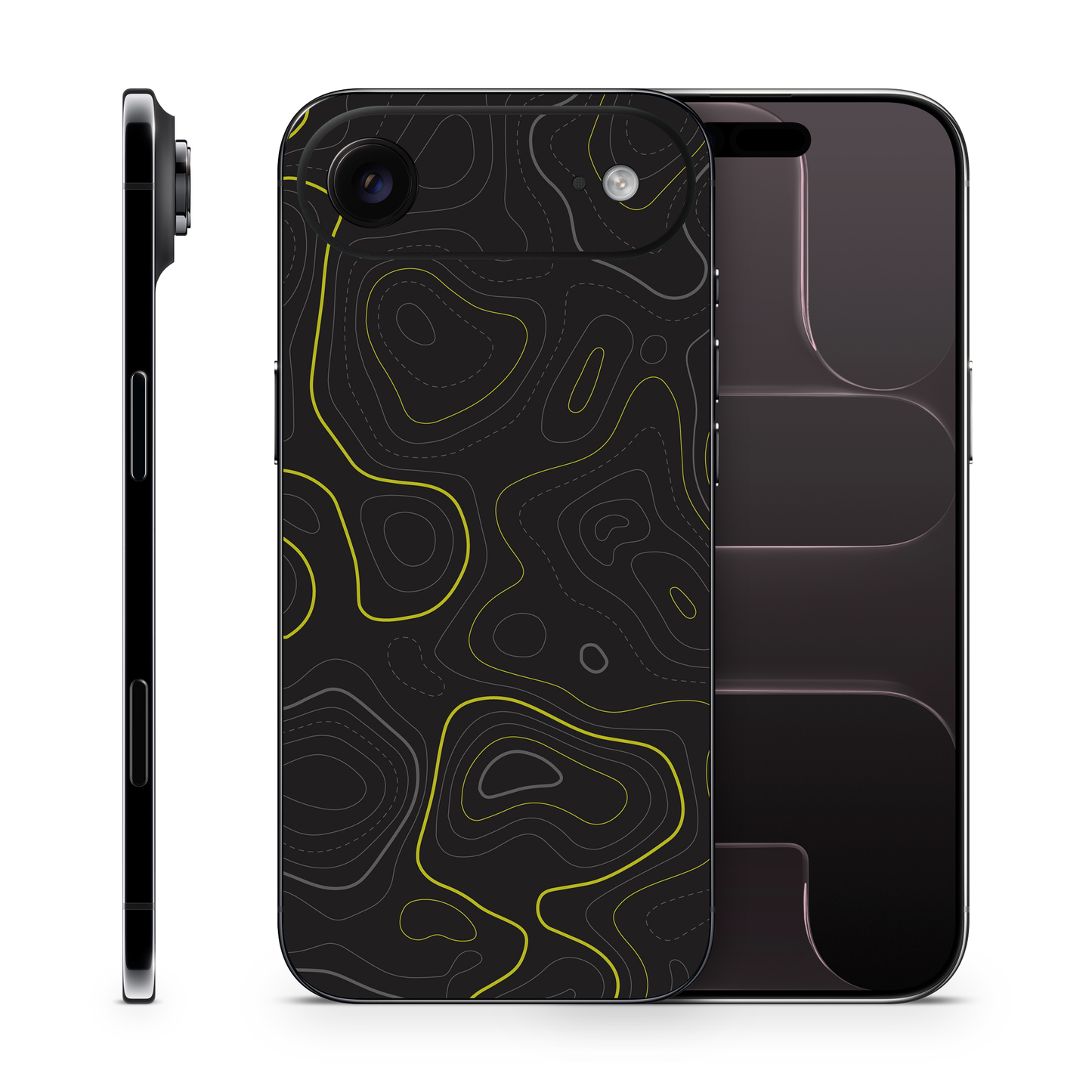 Topographic Phone Skins Compatible With Iphone