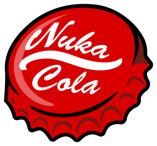 Vinyl Decal Sticker Nuka Cola Fall-Out, Rock this sticker on your water-bottle, mug, laptop, tumbler & more