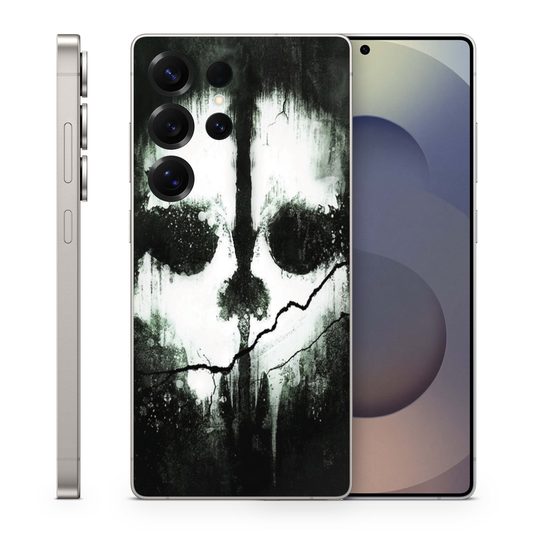 Vinyl Wrap Skin Ghost COD Compatible With Samsung Galaxy S 25 Ultra