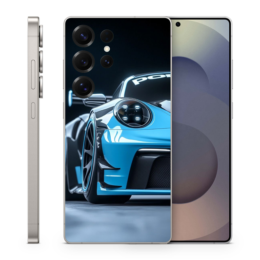 Vinyl Wrap Skin Auto Racing Compatible With Samsung Galaxy S 25 Ultra