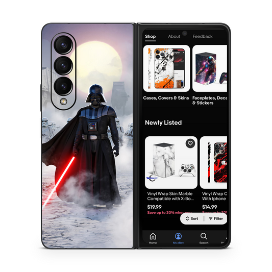 Samsung Z Fold Vinyl Skin Vader