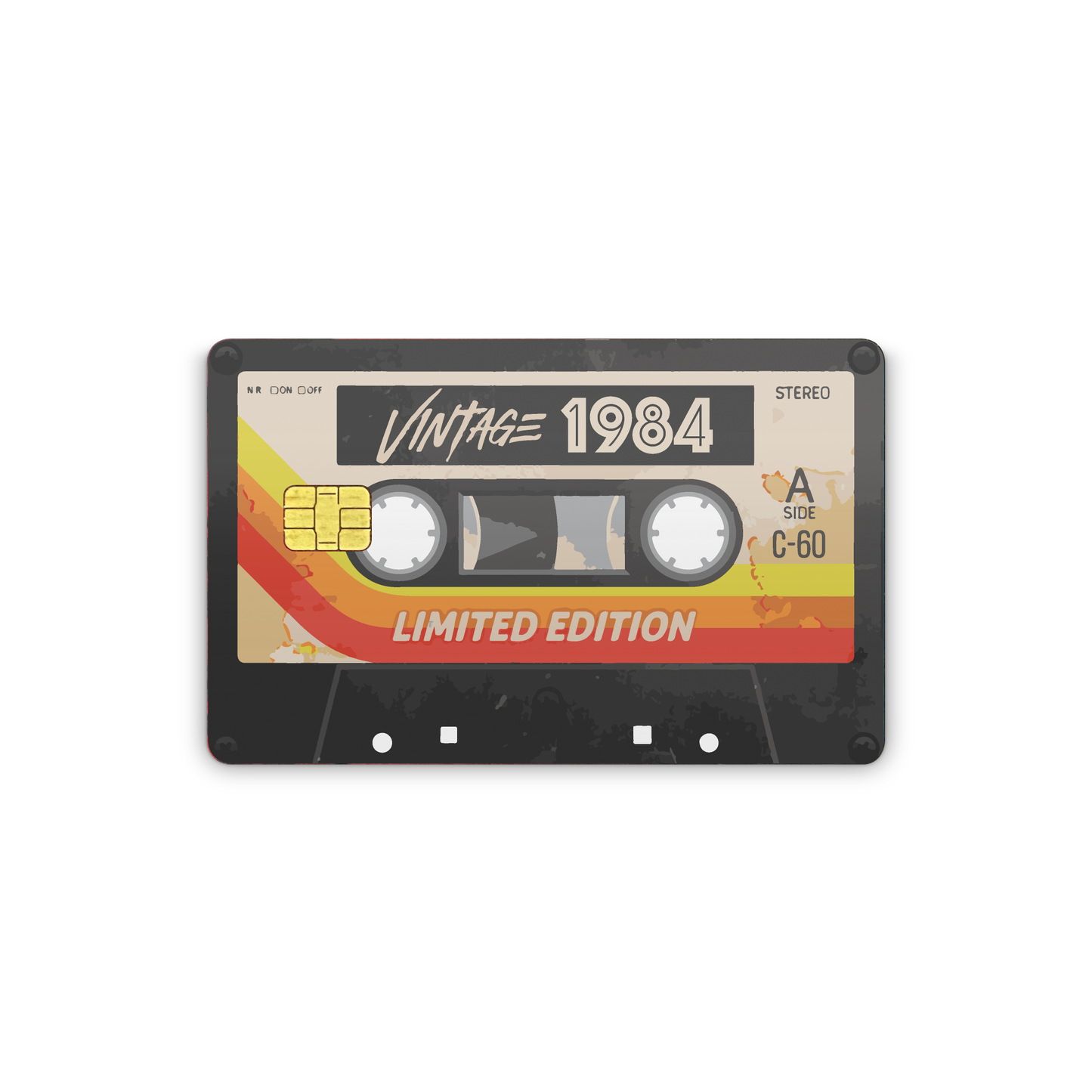 Credit Card Vinyl Skins Vintage 1984