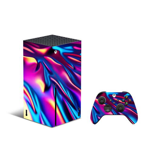 Vinyl Wrap Skin Abstract Art Compatible with X-Box Series X +2 Controller Skins