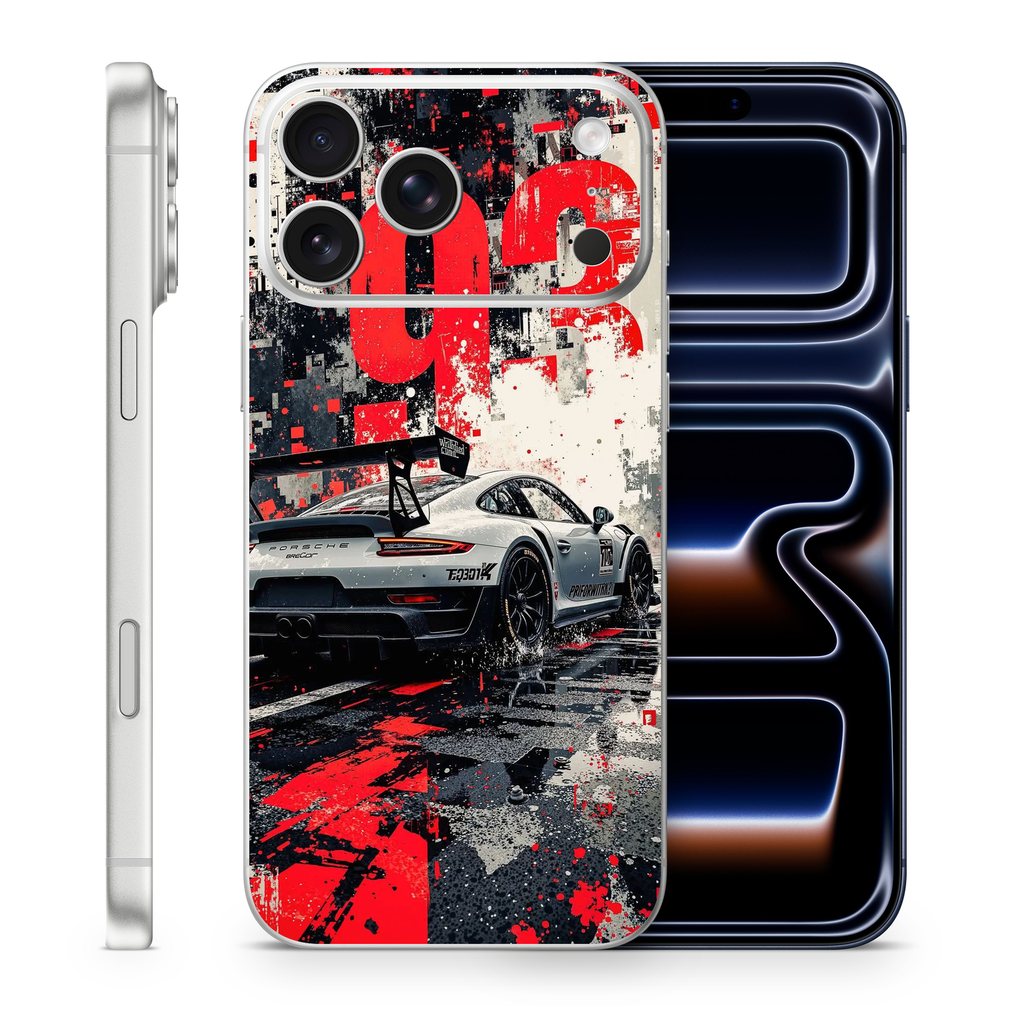 Auto Racing Phone Skins Compatible With Iphone