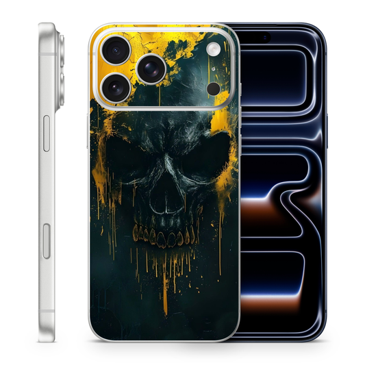 Dark Skull Phone Skins Compatible With Iphone