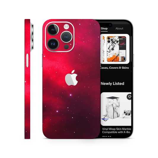 Stardust Galaxy Vinyl Skins Compatible With Iphone