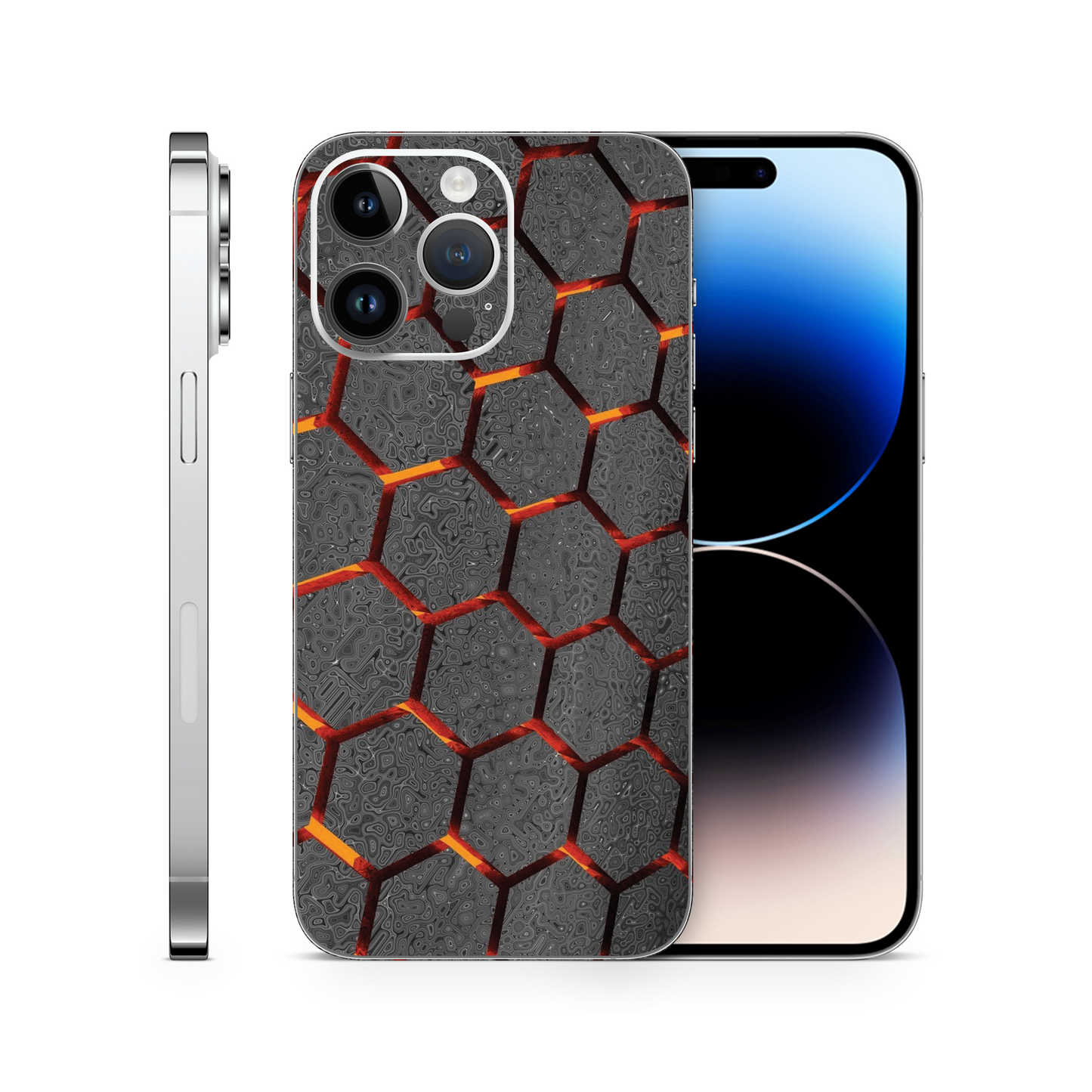 Hexagon Vinyl Skins Compatible With Iphone
