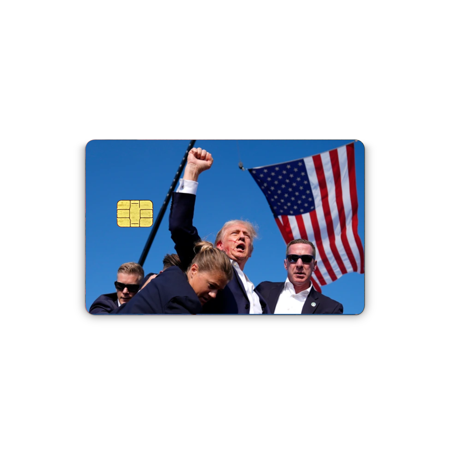 Credit Card Vinyl Skins Trump 2024